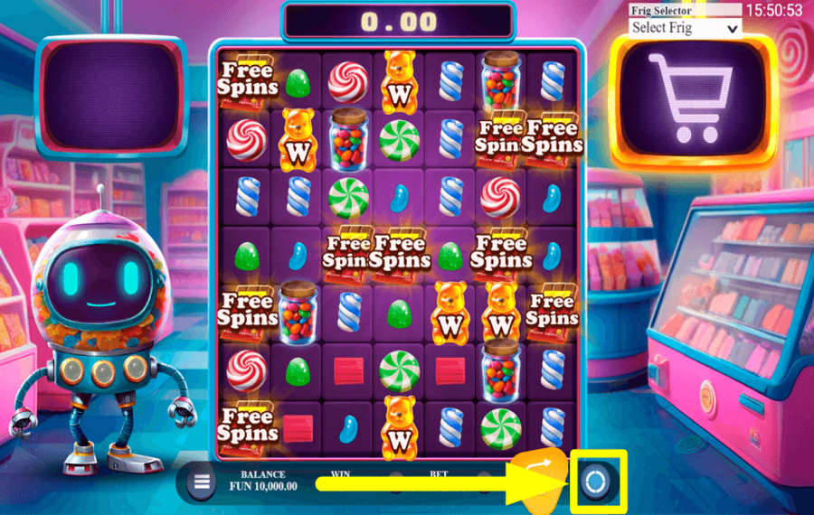 Sweet Saga SPIN AUTOMATICALLY.