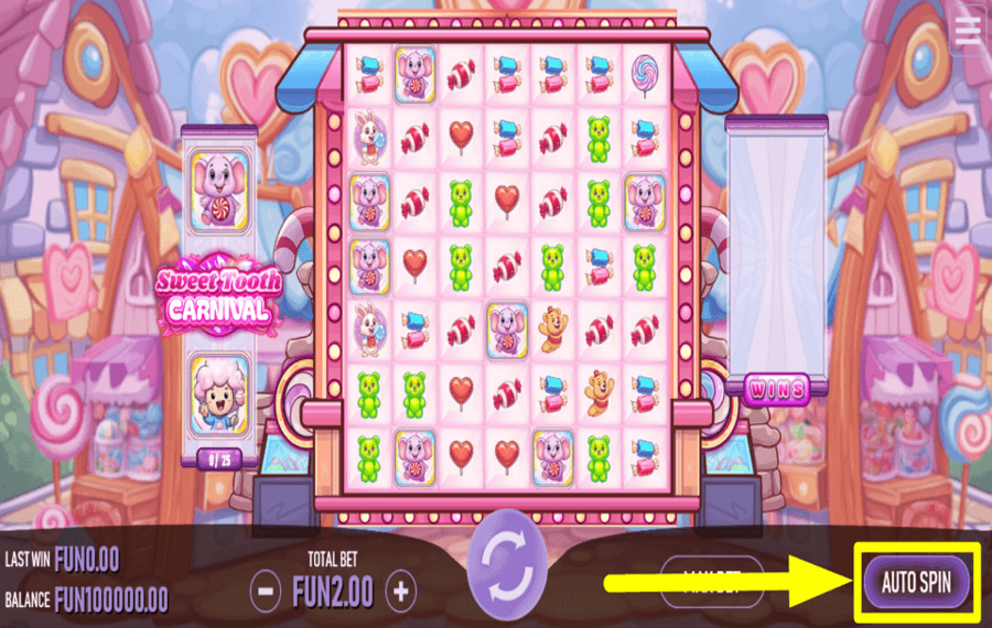 Sweet Tooth Carnival CONSIDER AUTOPLAY.