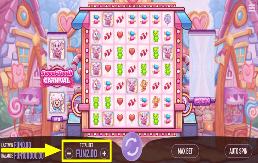 Sweet Tooth Carnival CAST YOUR WAGER.