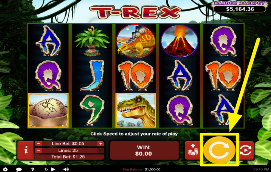 T Rex TOURNEZ POUR LA VICTOIRE !