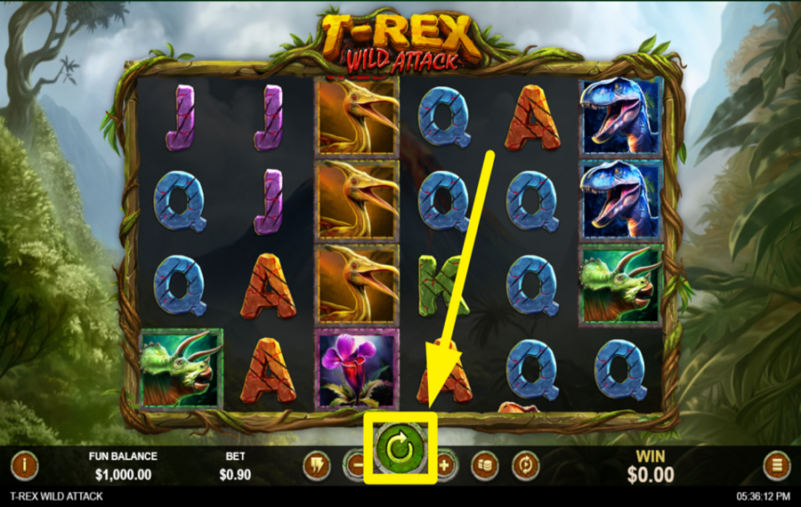 T Rex Wild Attack ENTER THE ACTION!