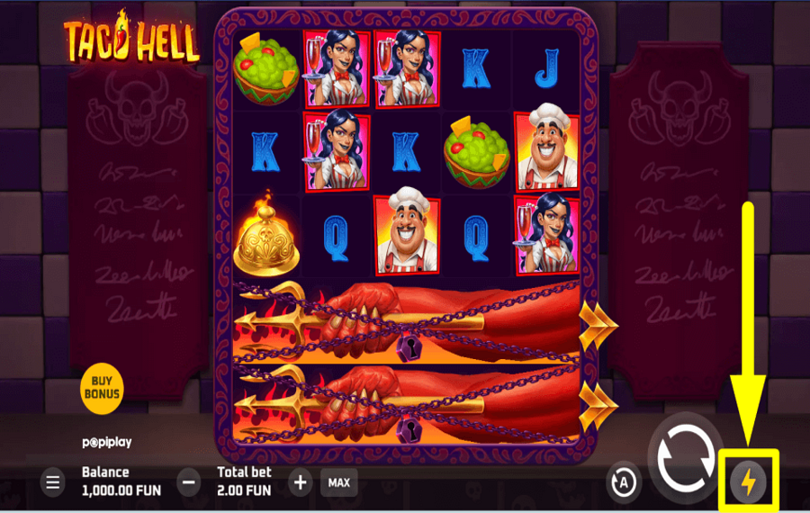 Taco Hell ACTIVER LE MODE TURBO.