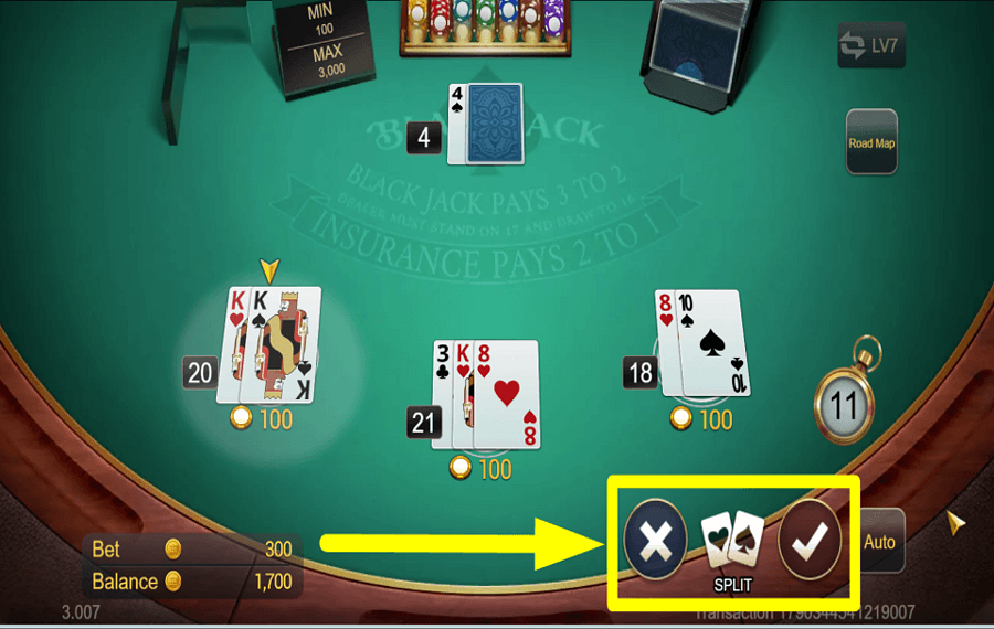 TaDa Gaming Blackjack РАЗДЕЛЯЙ И ВЛАСТВУЙ.
