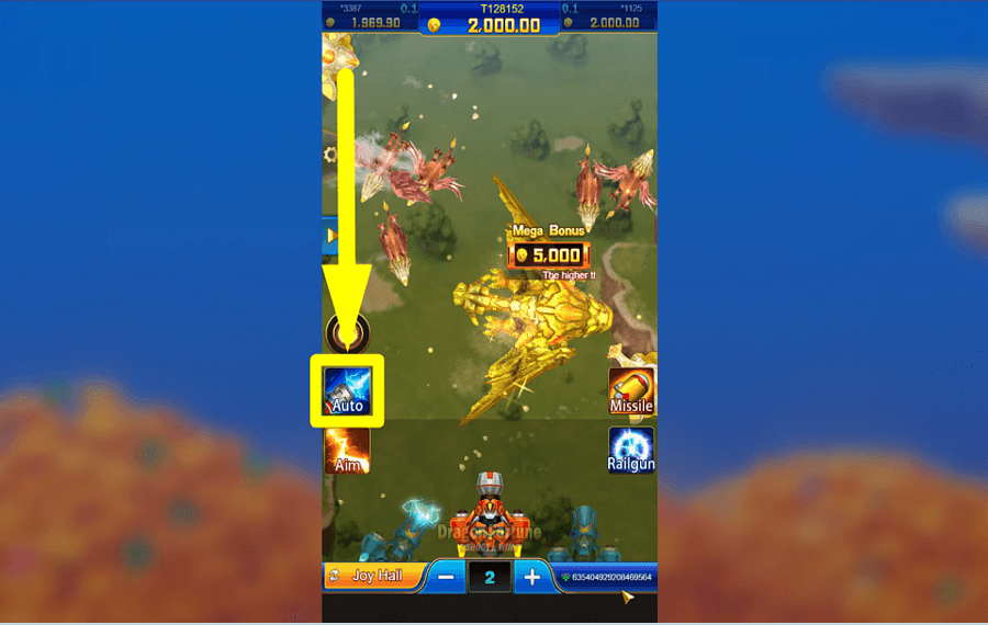 TaDa Gaming Dragon Fortune START AUTOPLAY.