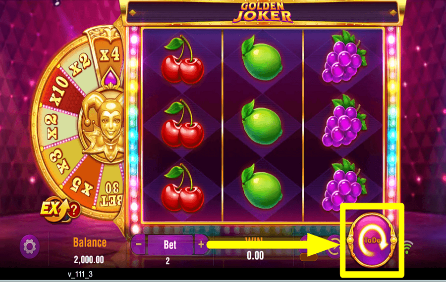 TaDa Gaming Golden Joker COMMENCE GAMBLING.