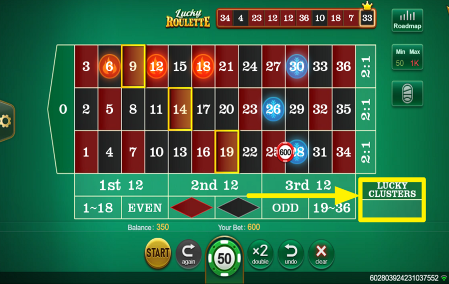 TaDa Gaming Lucky Roulette DÉCLENCHEZ LES GROUPES PORTE-BONHEUR.