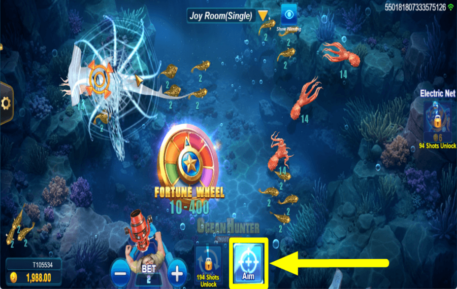 TaDa Gaming Ocean Hunter ЦЕЛЬСЯ И СТРЕЛЯЙ.