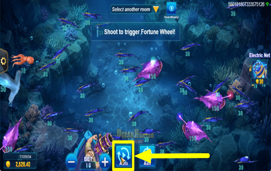 TaDa Gaming Ocean Hunter ОДОБРИТЬ АВТОВОСПРОИЗВЕДЕНИЕ.