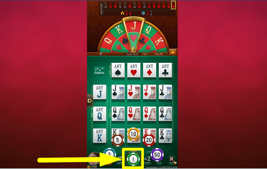 TaDa Gaming Poker King ATTRIBUER LE PIQUET.