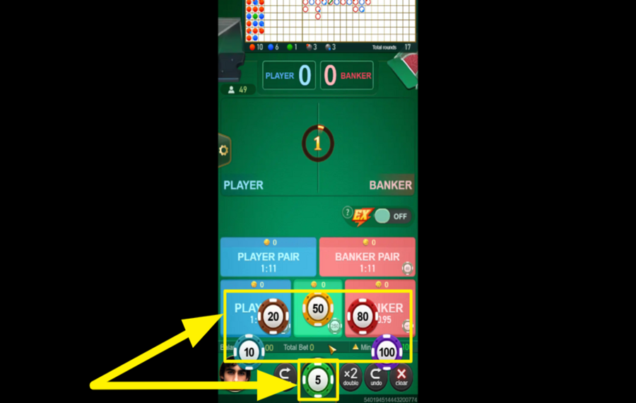 TaDa Gaming Speed Baccarat FAITES VOTRE PARI.