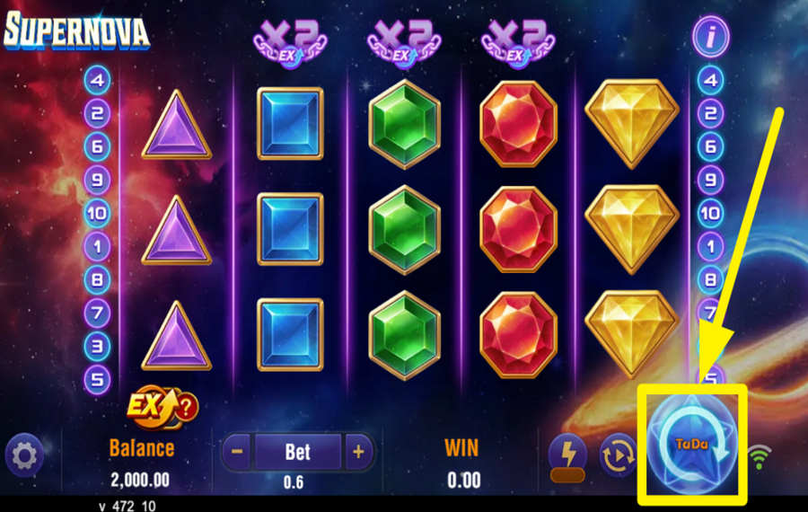 TaDa Gaming Supernova DREHEN FÜR DEN SIEG!