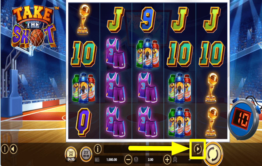 Take the Shot AUTOMATISCH VORGEHEN.