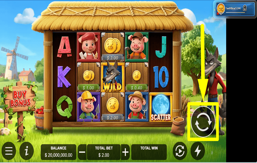 Tales of the Piggies TIME TO GAMBLE.
