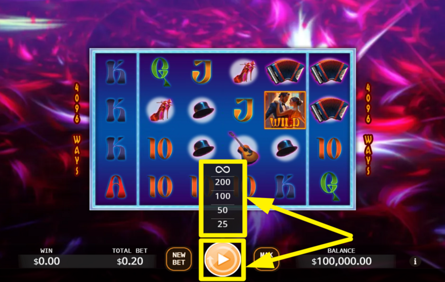 Tango Bonanza ИСПОЛЬЗУЙТЕ ФУНКЦИЮ АВТОВОСПРОИЗВЕДЕНИЯ.