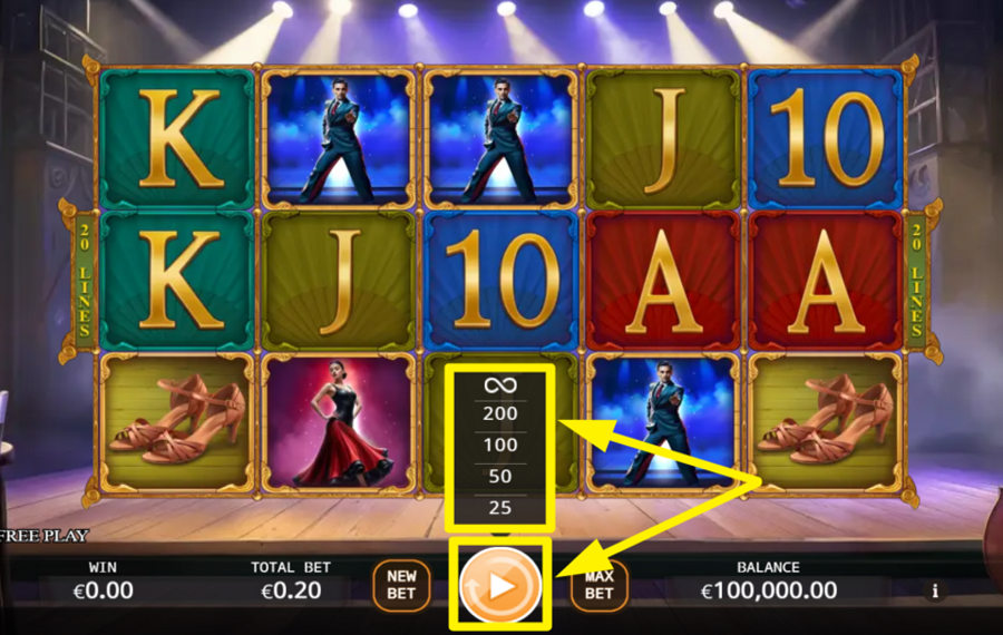 Tango Twirl UTILIZA LOS GIROS AUTOMÁTICOS.