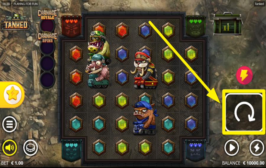 Tanked ¡GIRA PARA LA VICTORIA!