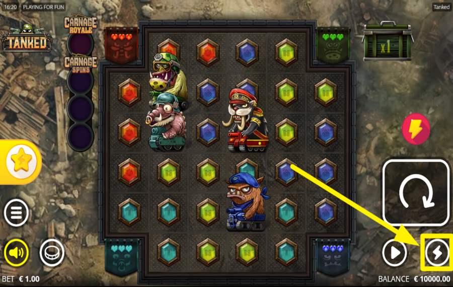 Tanked AUMENTA LA VELOCIDAD.