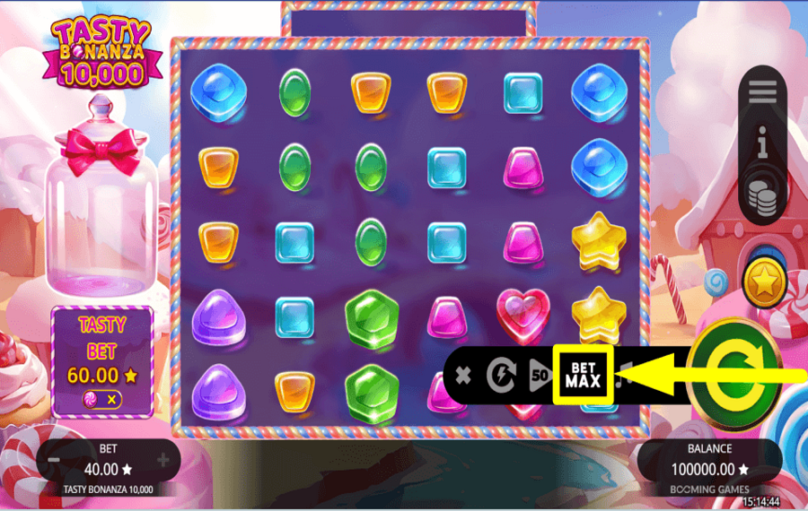 Tasty Bonanza 10000 APPROUVER LES ENJEUX ÉLEVÉS.