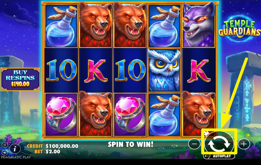 Temple Guardians IGNITE THE EXCITEMENT.