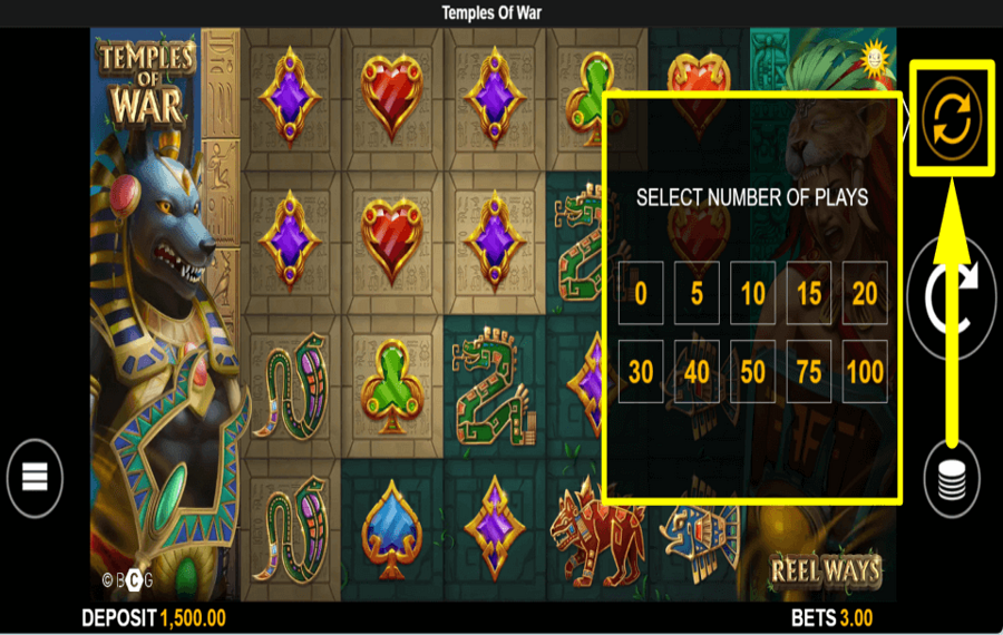 Temples of War ВКЛЮЧИТЬ АВТОВОСПРОИЗВЕДЕНИЕ.