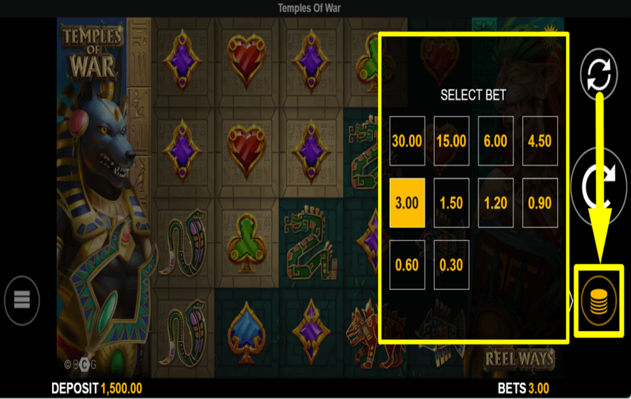 Temples of War ОПРЕДЕЛИТЕ СВОЮ СТАВКУ.