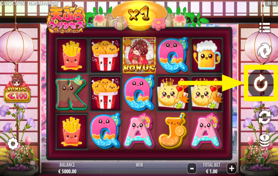 Tempura Princess ¡GIRA PARA LA VICTORIA!