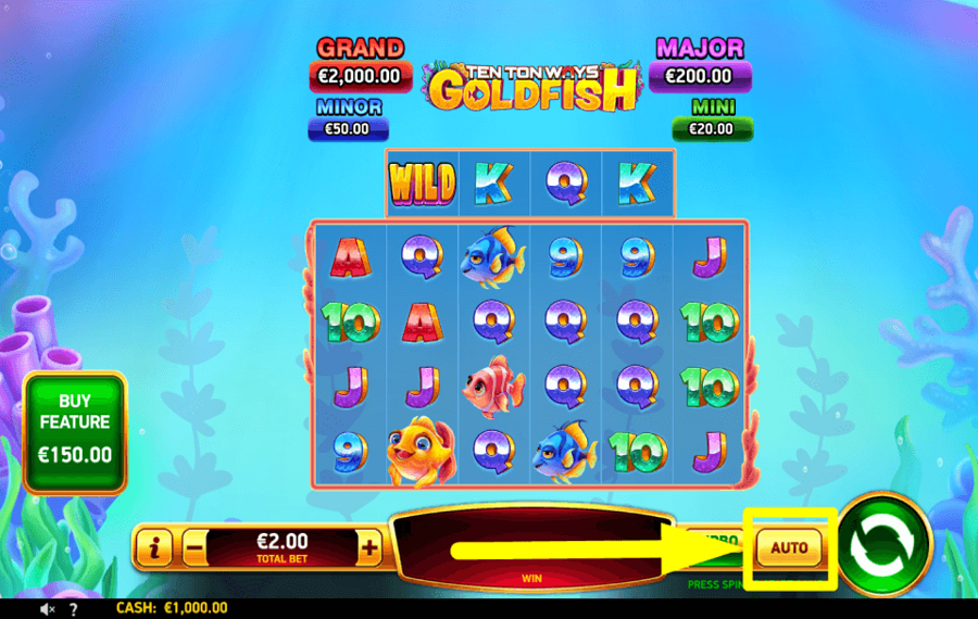 Ten Ton Ways Goldfish AUTOPLAY AKTIVIEREN.