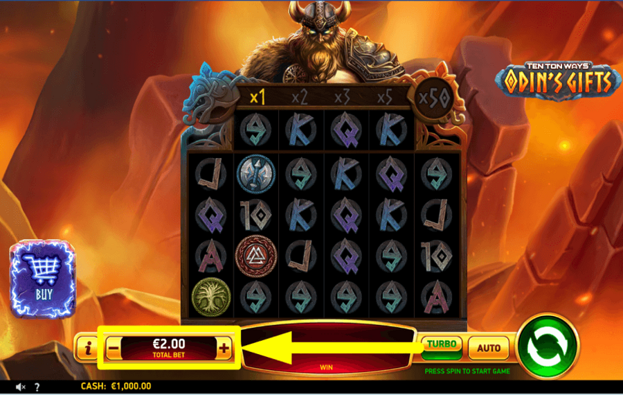Ten Ton Ways Odins Gifts FAI LA TUA SCOMMESSA.