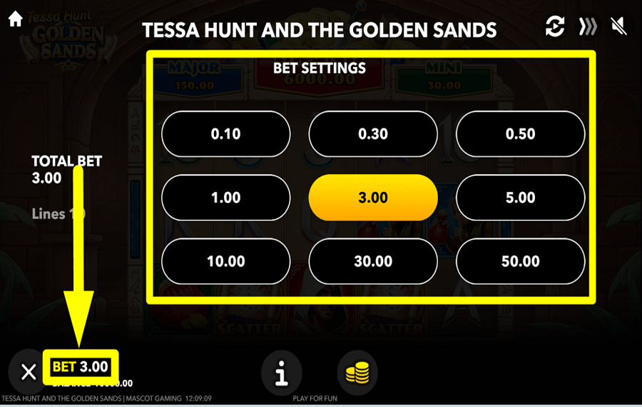 Tessa Hunt and the Golden Sands CHOISISSEZ VOTRE MISE.
