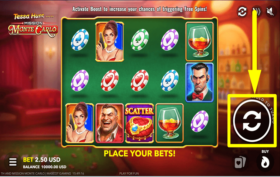 Tessa Hunt and the Mission Monte Carlo AIM FOR THE PRIZE.