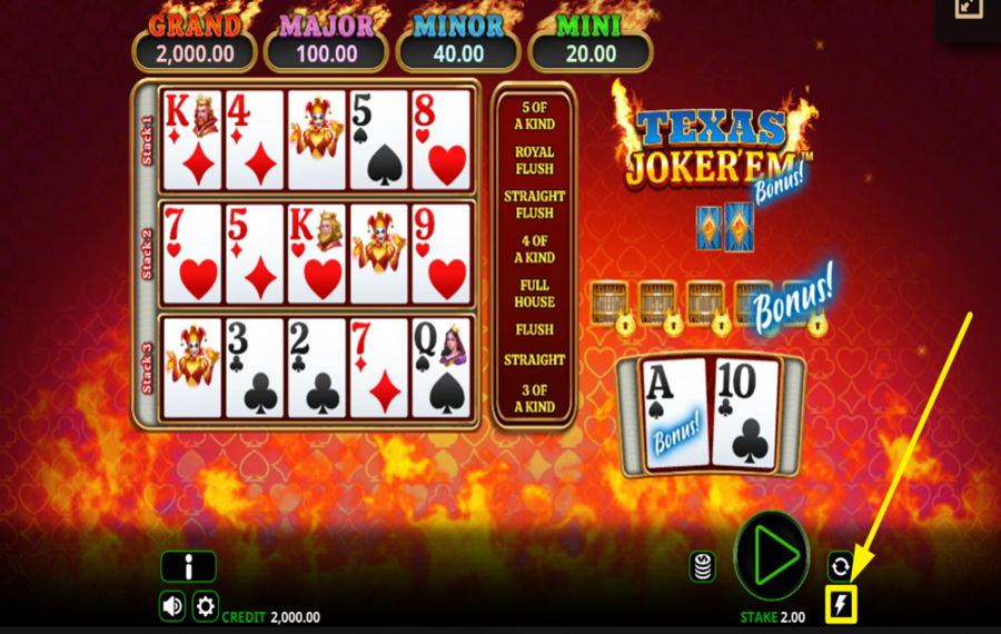 Texas Joker Em CHANGEZ LA VITESSE.