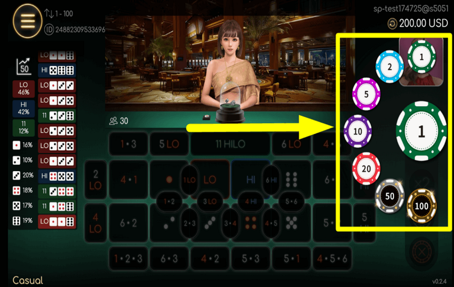 Thai HiLo ASIGNA TU APUESTA.