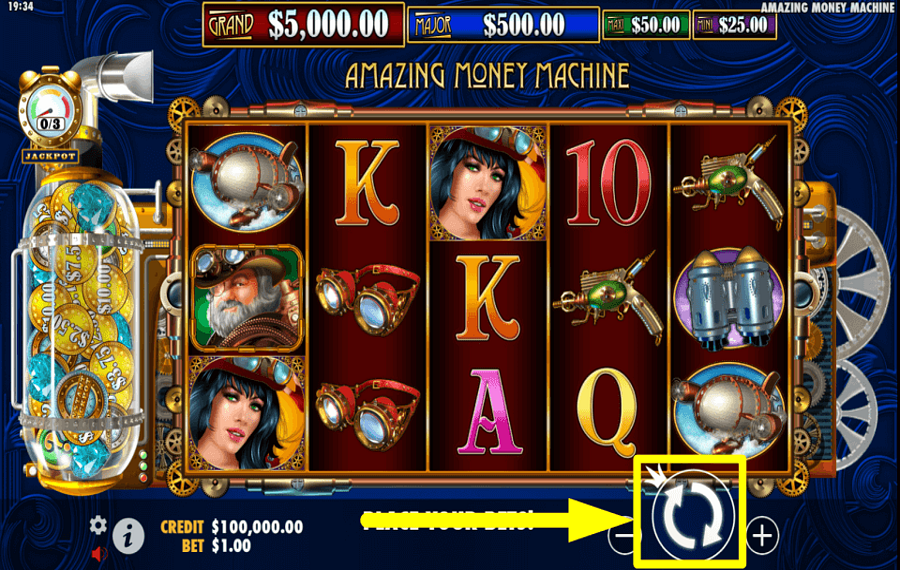 The Amazing Money Machine НАЧАЛО ИГРЫ.