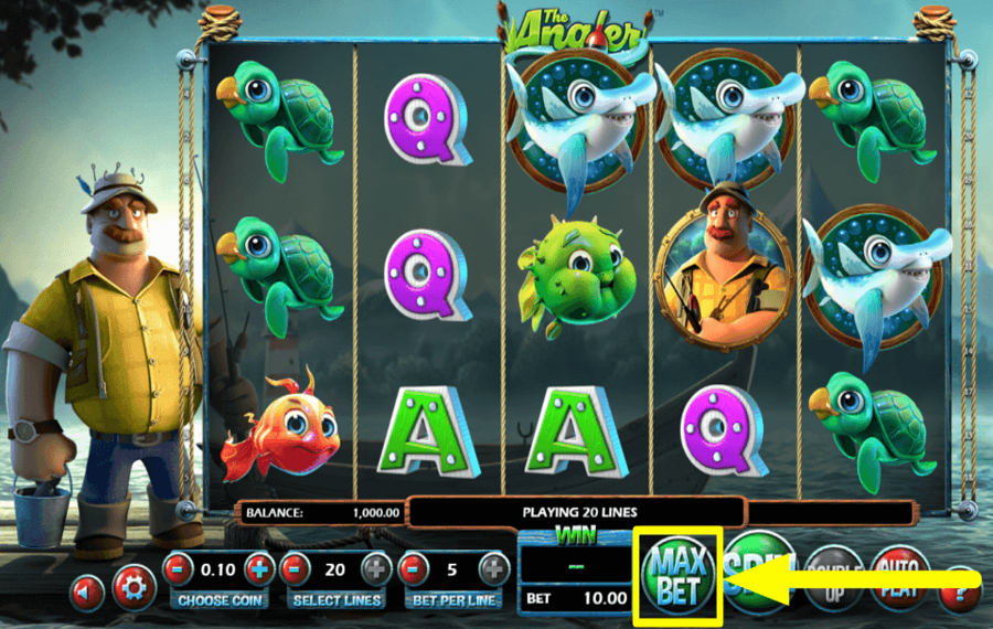 The Angler SCEGLI LA SCOMMESSA MASSIMA.