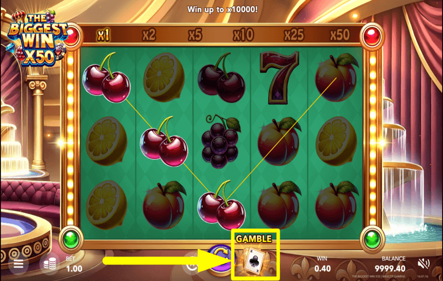 The Biggest Win x50 COMMENCE GAMBLING.