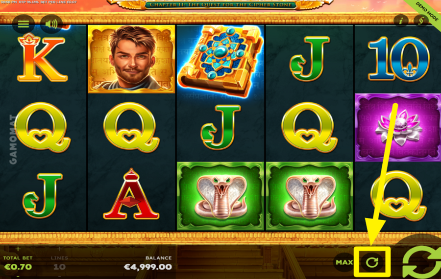 The Book Beyond 2 VERWENDEN SIE DEN AUTOMATISCHEN SPIN.