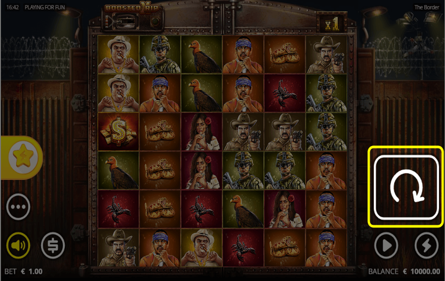 The Border Gira los carretes