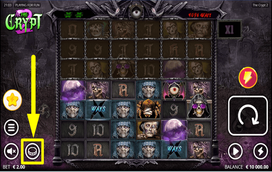 The Crypt 2 DETERMINE THE STAKE.