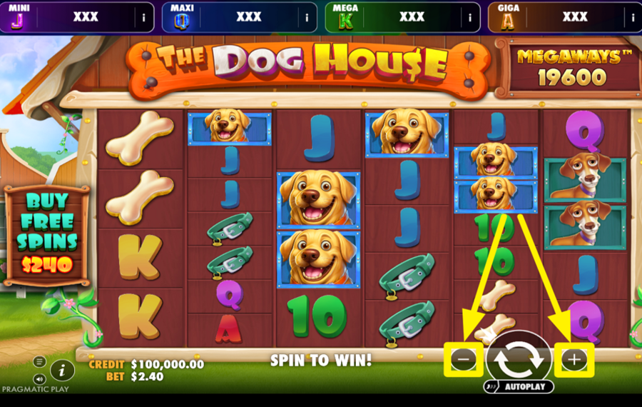 The Dog House Megaways Oranje Jackpot FAITES VOTRE JEU.