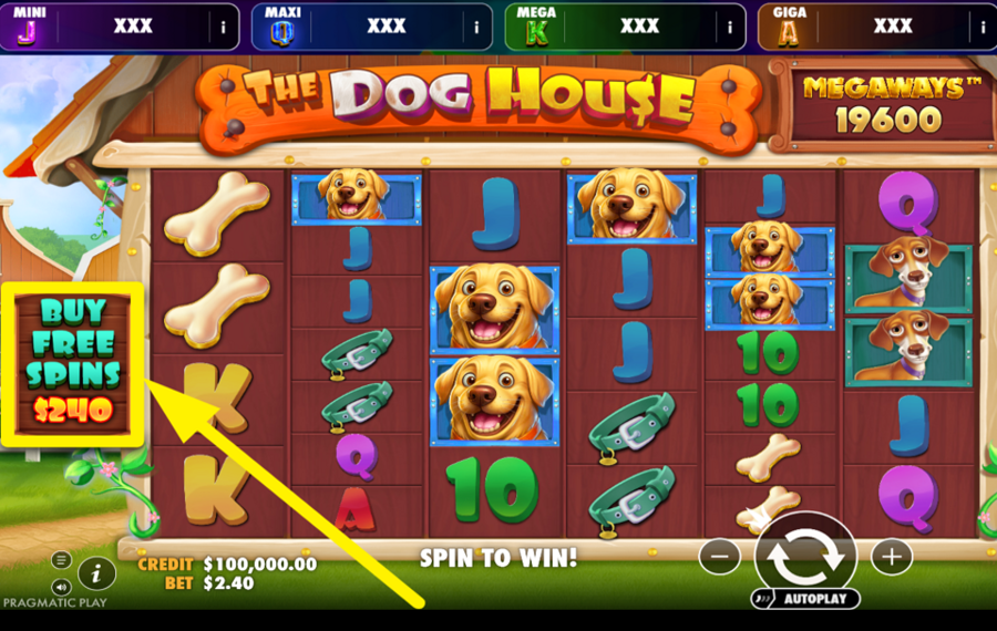 The Dog House Megaways Oranje Jackpot ACHETEZ DES TOURS GRATUITS.