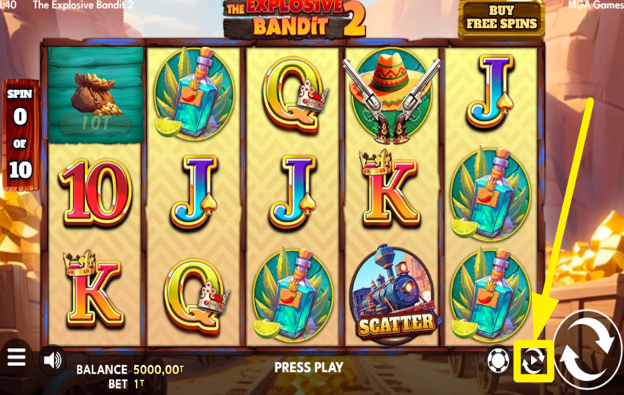 The Explosive Bandit 2 UTILISER LA LECTURE AUTOMATIQUE.