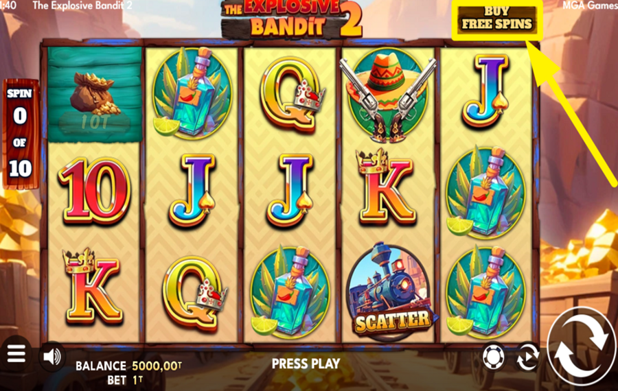 The Explosive Bandit 2 GROS TOURS, PLUS DE GAINS?