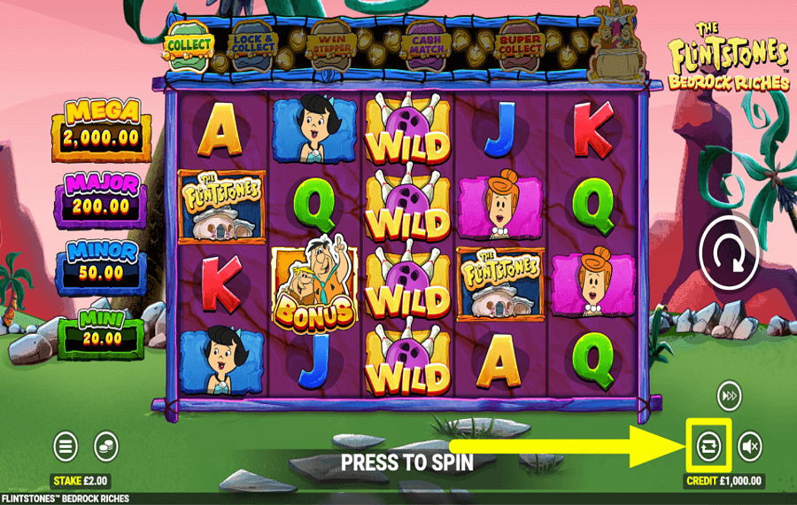 The Flintstones Bedrock Riches USE AUTOPLAY.