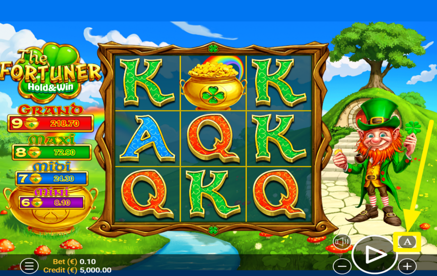 The Fortuner Hold and Win SPIN THE REELS AUTOMATICALLY.