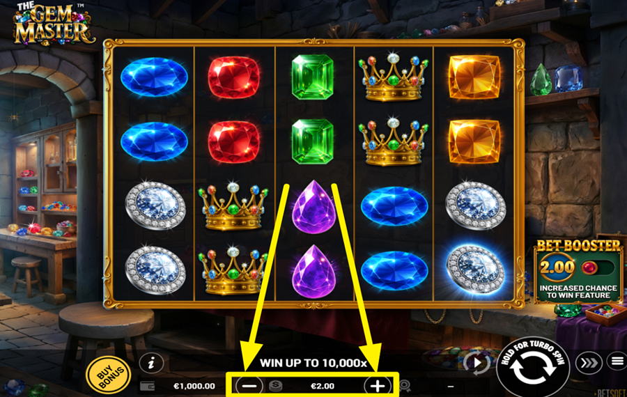 The Gem Master DECIDE ON YOUR STAKE.