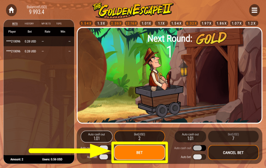 The Golden Escape 2 VISEZ À GAGNER.