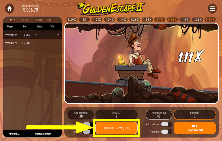 The Golden Escape 2 ACCEPTEZ LA RÉCOMPENSE.