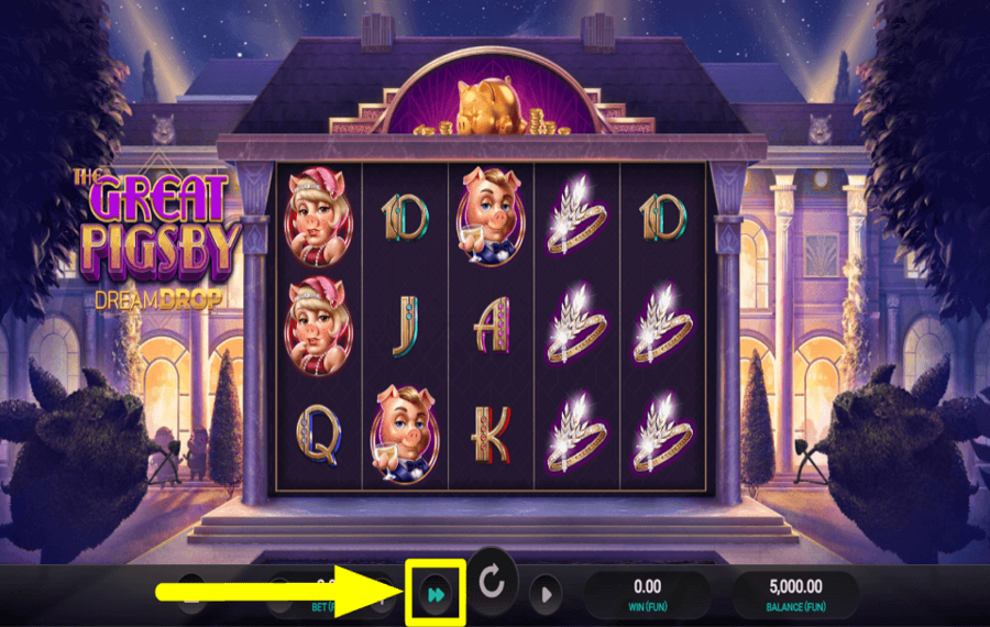 The Great Pigsby Dream Drop ACELERA EL JUEGO.