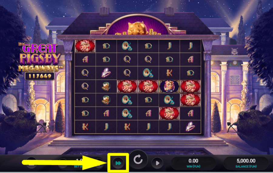 The Great Pigsby Megaways ACTIVAR EL MODO TURBO.