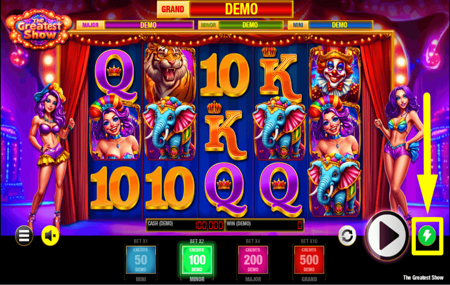 The Greatest Show TURN TURBO ON.